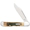 Case Cutlery Knife, Amber Bone Peach Seed Jig Mini Copperlock 00133 - alternate 1